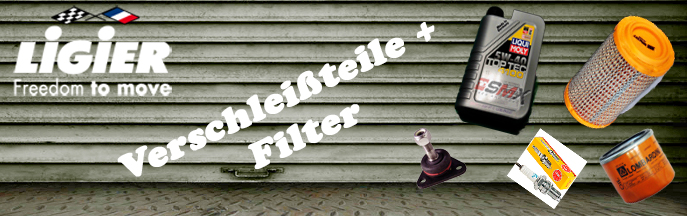 Verschleißteile, Filter & Zubehör